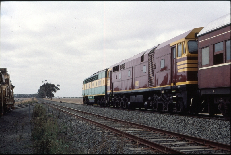 124804: Berrybank Loop 44211 4201 trailing 8706 Down NSWRTM Special