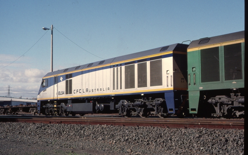 124929: North Dynon (EL51), EL 54 shunting MS7