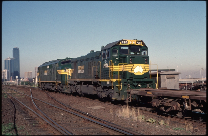 124964: North Melbourne Flyover Freight Australia Freight A 85 P 20