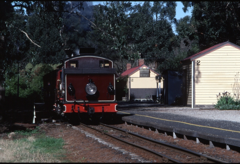 124992: Menzies Creek No 28 Up Passenger from Gembrook 14A