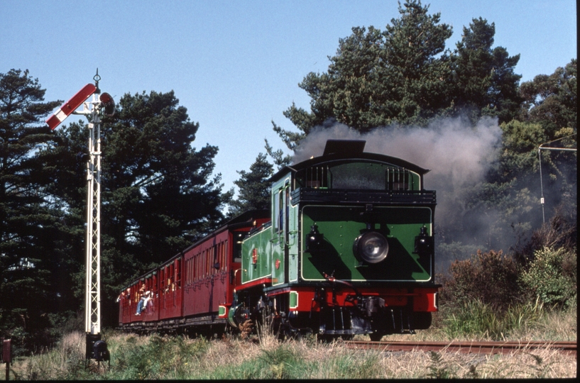 125022: Gembrook (down Home Signal), No 28 Up Passenger 7A