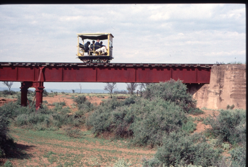 125053: Northernmost Span Willochra Creek bridge Southbound Trolley NC 136