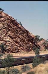 125107: km 1331 5 approaching Heavitree Gap Southbound Ghan NR 37