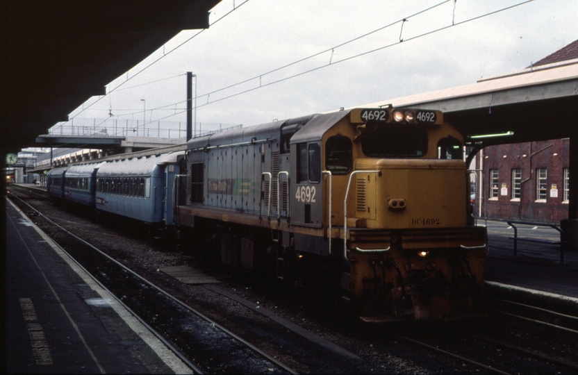 125231: Wellington Passenger from Masterton DC 4692 arriving