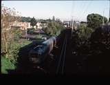 125242: Remuera (up side), Mauranui Avenue Footbridge Up Empty Cars RM 18