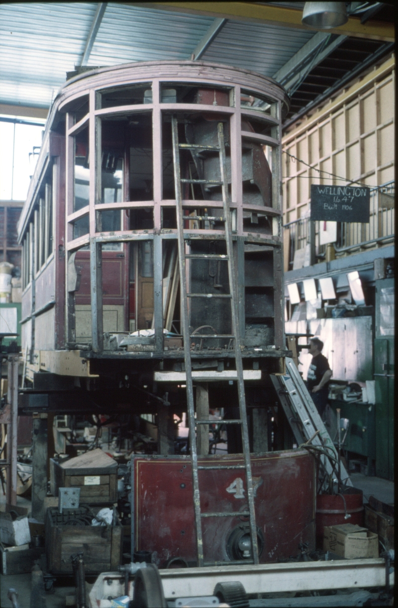 125362: Museum of Transport and Technology Wellington 47 under restoration