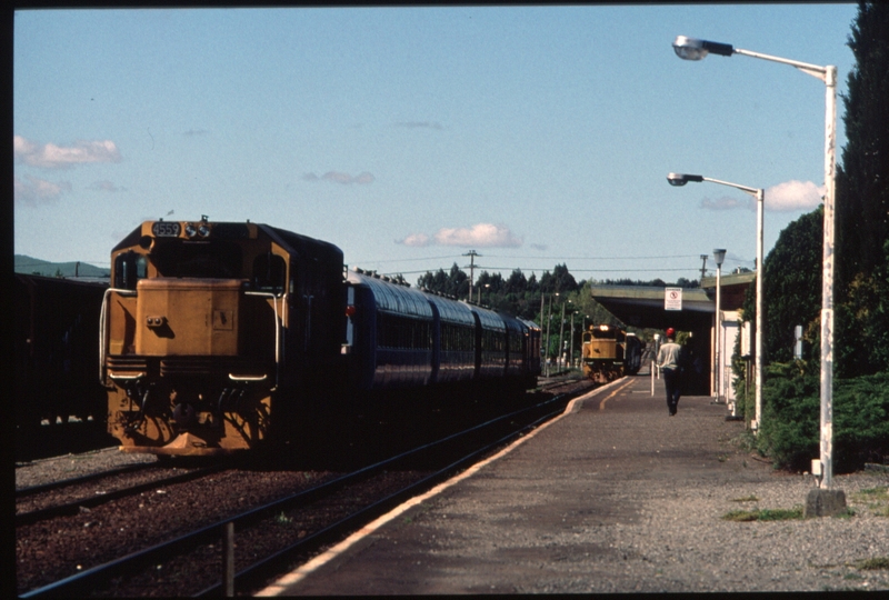 125594: Masterton Stabled Passenger DC 4559 and DC 4450 leading RES Special from Woodville