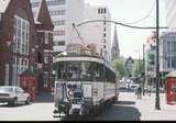 125778: Christchurch Tramway Worcester Boulevard at Oxford Terrace 178 18 approaching Stop T2