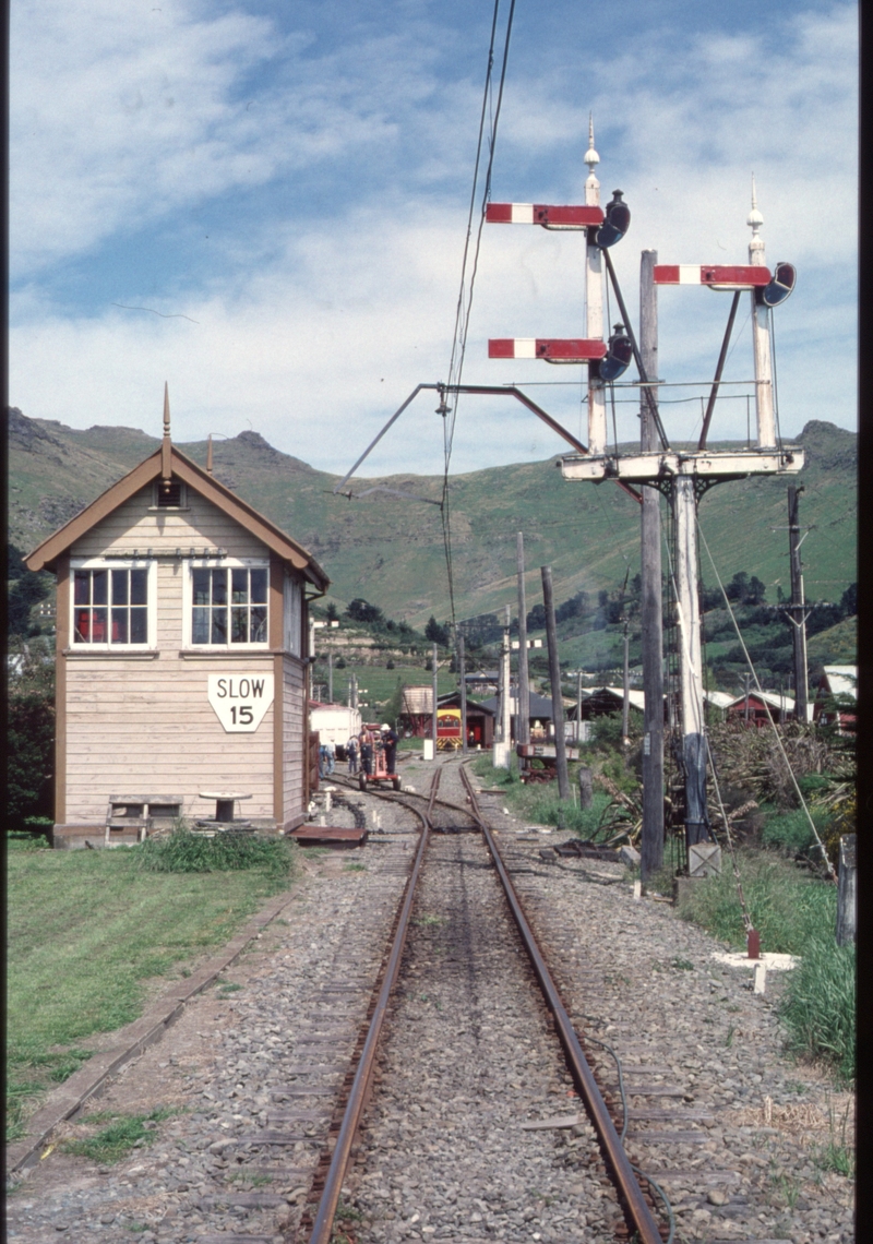 125787: Ferrymead Railway Moorhouse looking South towards main line