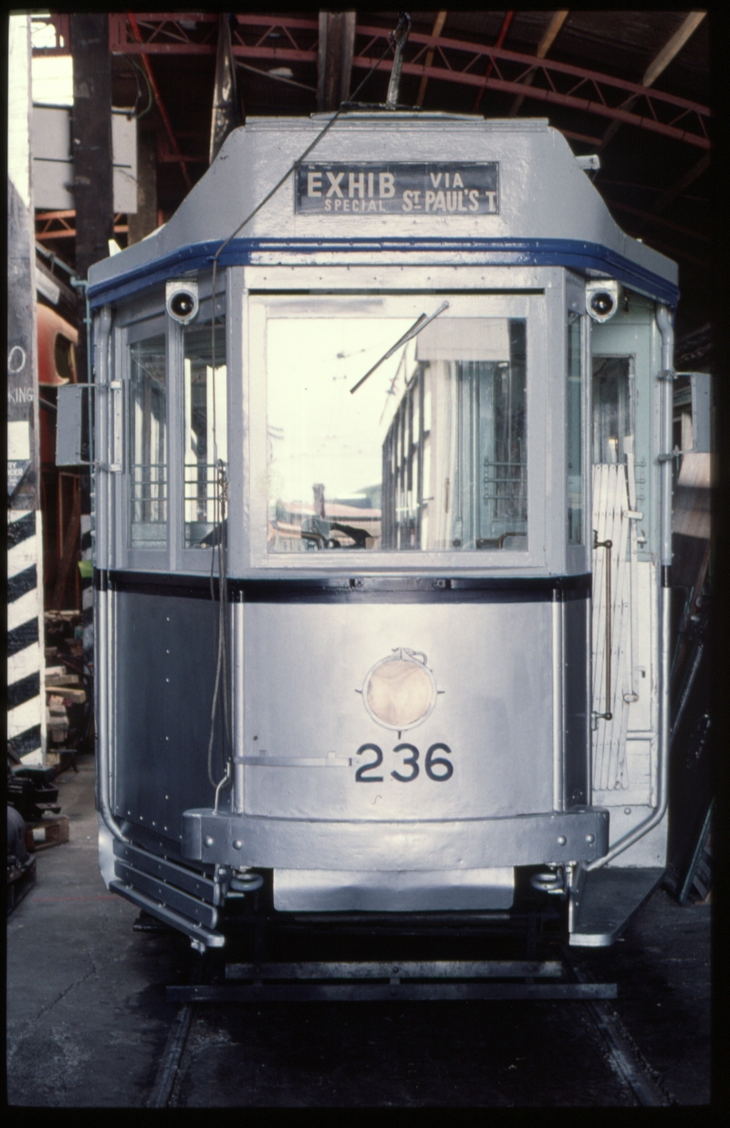 125817: Ferrymead Tramway Depot at Ferrymead ex Brisbane 236