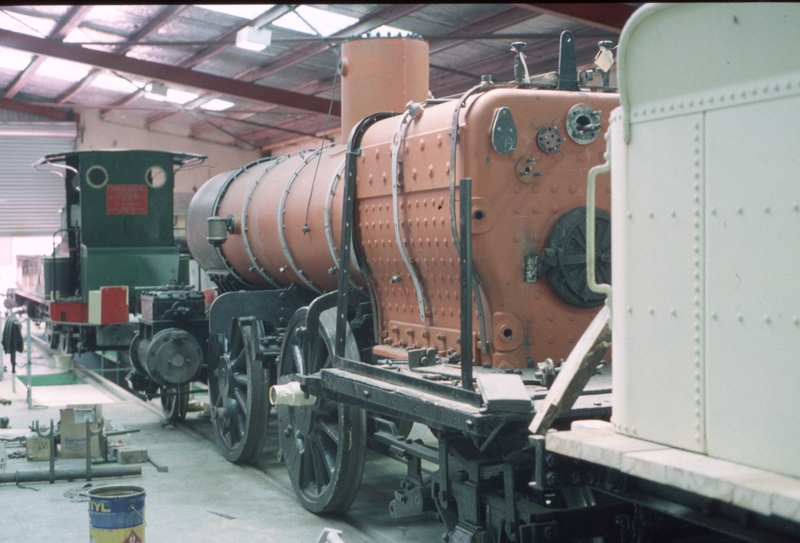 125841: Plains Railway A 64 and K 88 under restoration