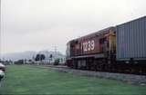 125910: Weenink Street Level Crossing km 3 35 Hokitika Line DBR 1239 Northbound Freight