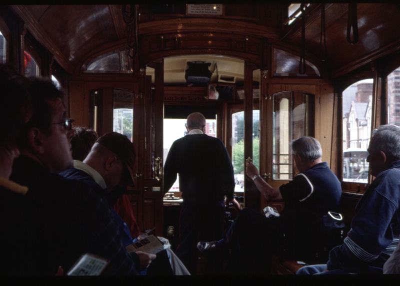 125960: Christchurch Tramway Cathedral Square Loop Stop T 1 interior No 11