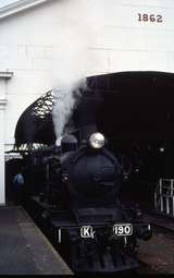 125982: Ballarat K 190 leading 8191 Down SteamRail Special