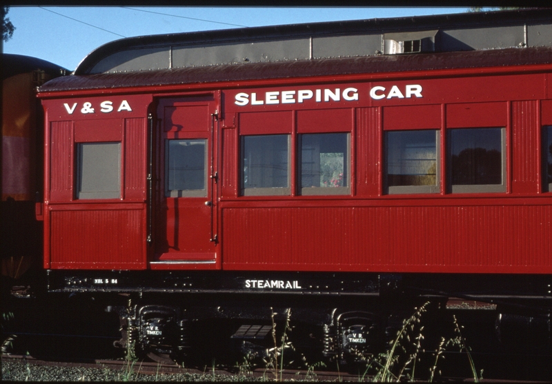 125997: Bridgewater Joint Stock Sleeper 'Inman' in consist 8091 Down SteamRail Special