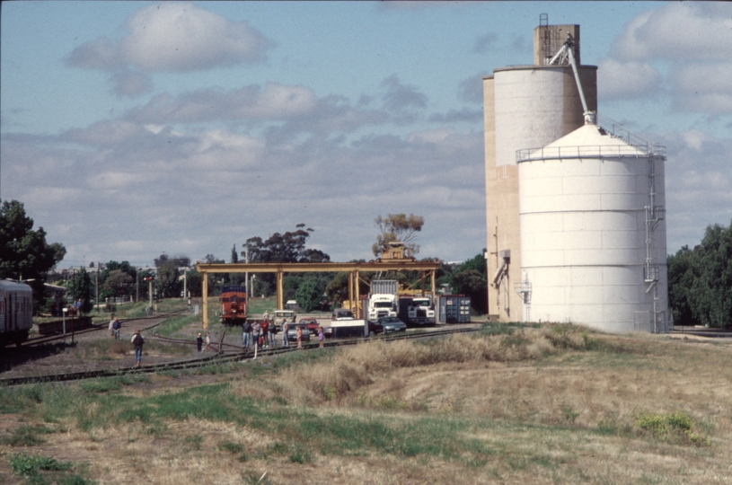 126003: Boort looking towards Melbourne taken from 8091 Down SteamRail Special