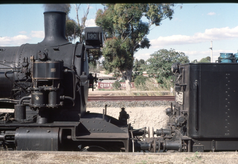 126084: Quambatook 8094 Up SteamRail Specal D3 639 K 190