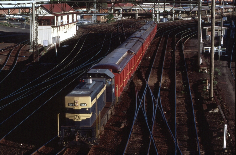 126137: Latrobe Street Bridge Down SteamRail Special T 364