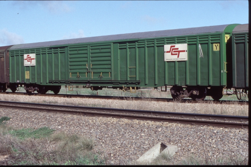 126427: Two Wells ABFY Van in consist of 6MP9 SCT Train