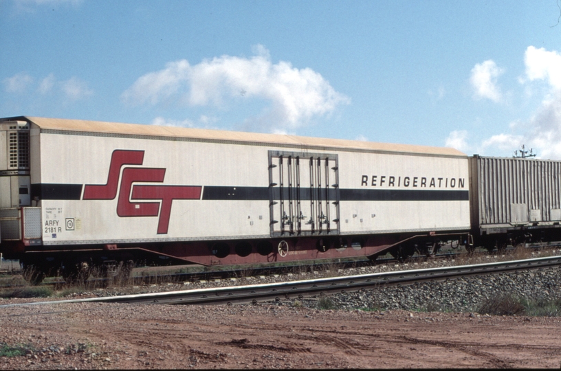 126430: Two Wells ARFY Reefer in consist of 6MP9 SCT Train