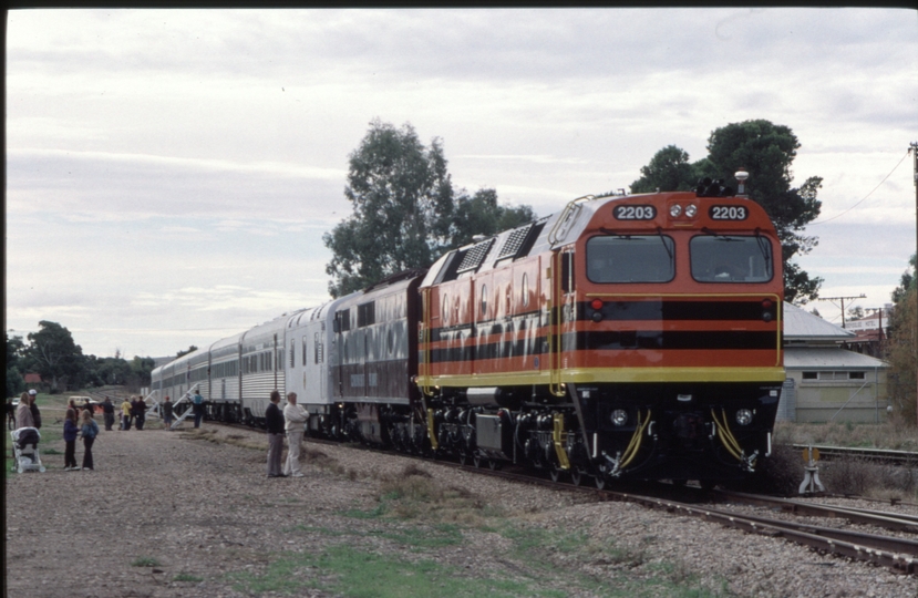 126460: Gladstone 1V12 Port Dock Museum Special to Crystal brook 2203 GM 1