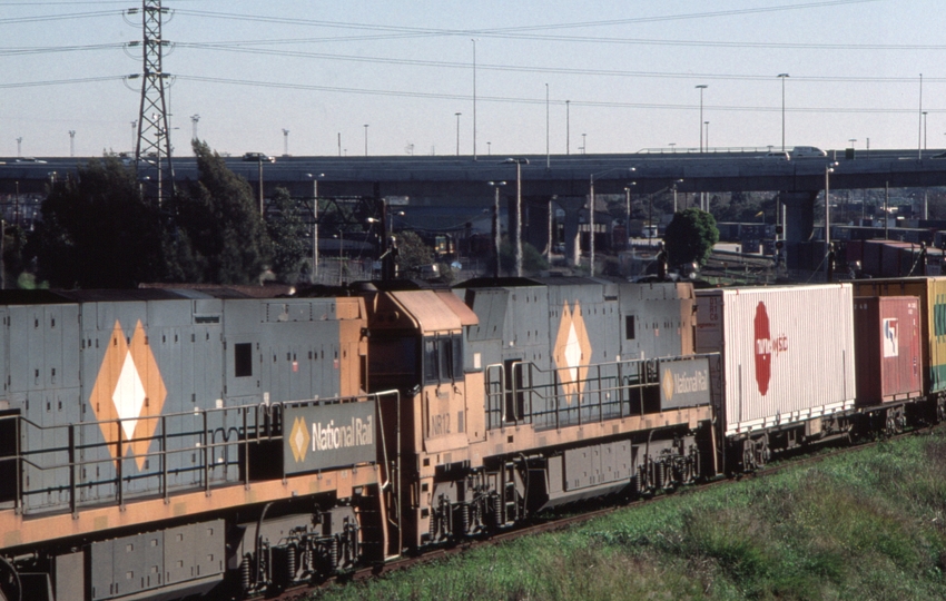 126478: North Melbourne Flyover North end approach (NR 81), NR 12 shunting