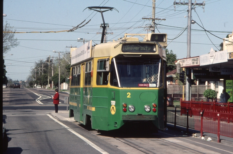 126576: Waverley Road at Darling Road Z1 2 at Terminus