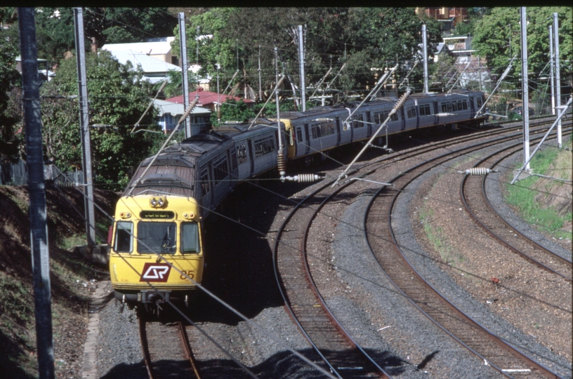 126588: Toowong Up Suburban Set 85 trailing