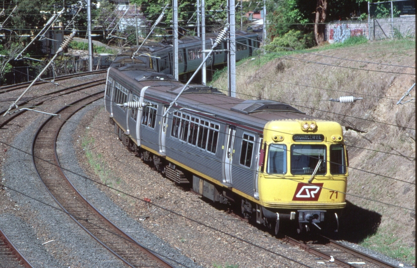 126590: Toowong Down Suburban to Shorncliffe Set 71 (Set 67),