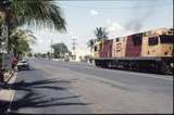 126611: Rockhampton Denison Street at William Street Up Container Train 2804