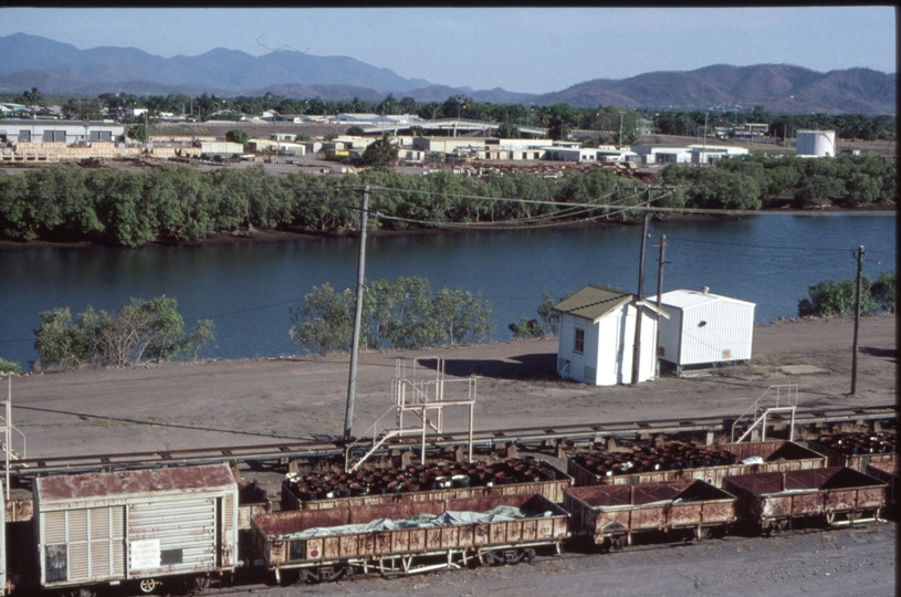 126673: Townsville looking South from Station Building across the Ross River