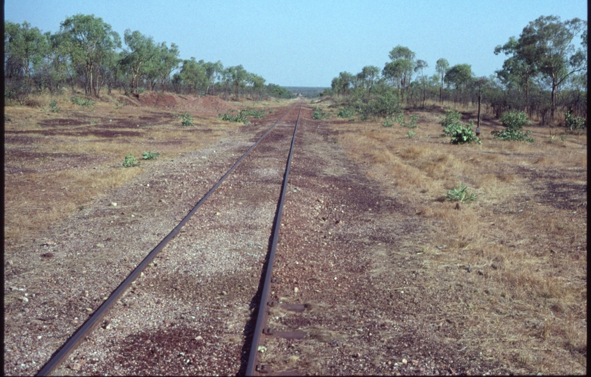 126739: Normanton Railway looking East from 4 Mile Triangle