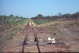 126775: Mile 16 Normanton Railway Critter's Camp East Switch looking West