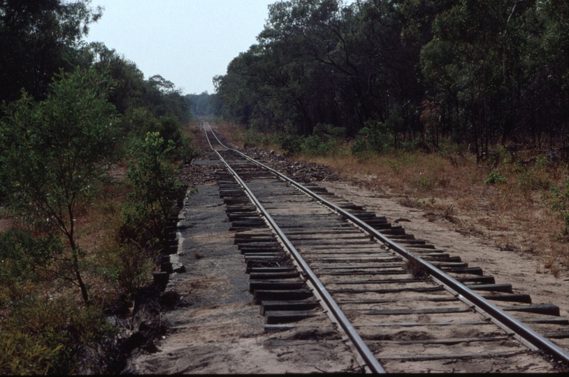 126839: km 205.25 Etheridge Railway looking East