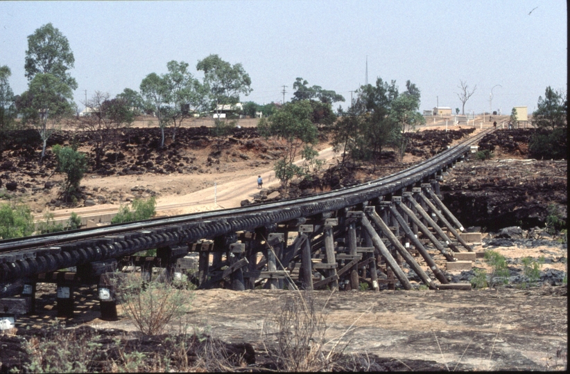 126851: Copperfield River Bridge km 162.4 Etheridge Railway looking West