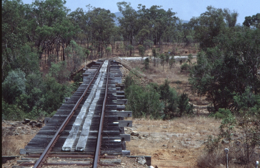 126896: km 79 Emu Creek Bridge looking West from East abutment