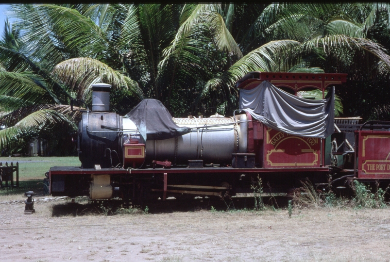 126948: Pinnacle Valley Caravan Park Hudswell Clarke 1838-1948 'Sydney' ex Victoria Mill Ingham