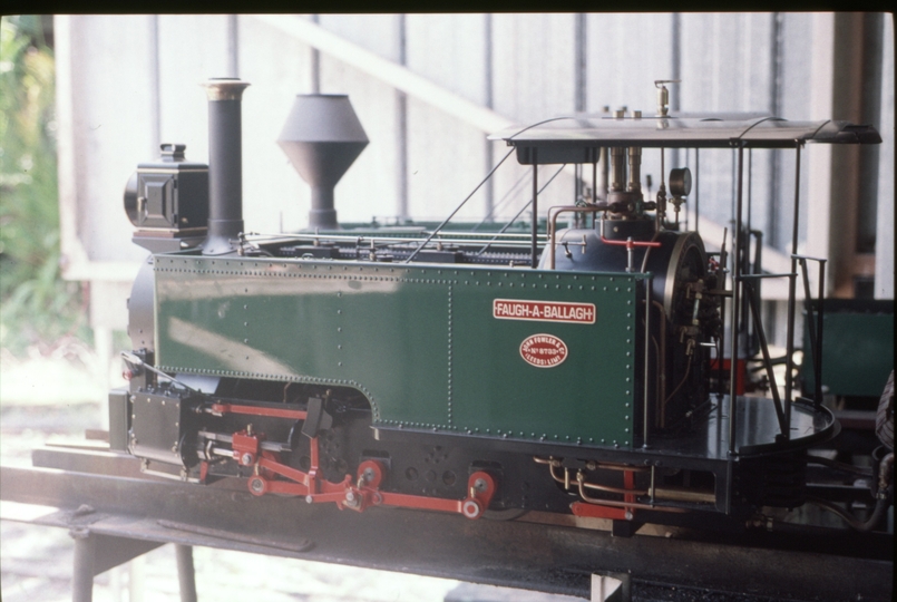 126954: Pinnacle Valley Caravan Park 127 mm gauge model of Faugh-A-Ballagh 0-6-0T John Fowler 8733-1900