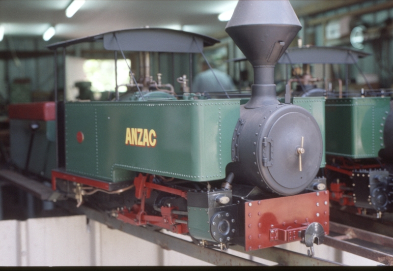 126956: Pinnacle Valley Caravan Park 127 mm gauge  model 'Anzac' 0-4-2T John Fowler 14666-1916 ex Babinda Mill