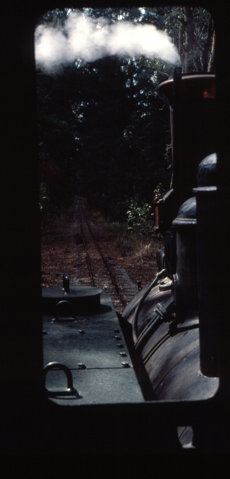 127089: ANGRMS View from Cab of BFC 5-1952 from End of Line Station