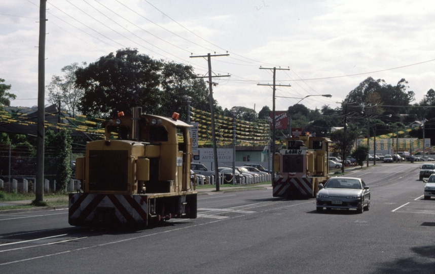 127108: Nambour Mill Howard Street at James Street Outbound Light Engines 'Coolum' 'Dunethin'