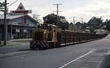 127109: Nambour Mill Howard Street at James Street Loaded Cane Train 'Dunethin' leading