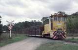127114: Nambour Mill River Store Road South end Loaded Cane Train 'Moreton'  trailing