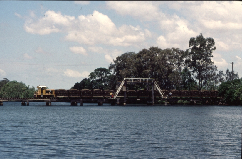 127126: Nambour Mill Maroochy River Bridge 'Jamaica' shunting