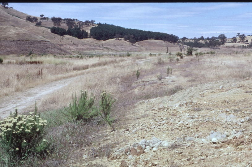 127224: Bonnie Doon (1), looking East from West end of platform