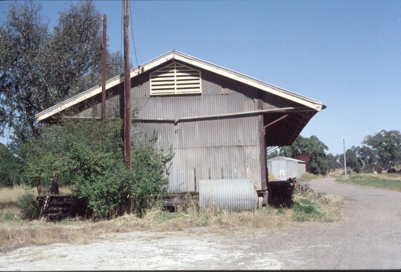 127230: Mansfield Goods Shed looking towards Tallarook