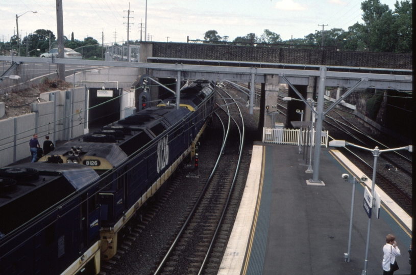 127314: Lidcombe Up Coal Train (8105 8110), 8126 (8123),