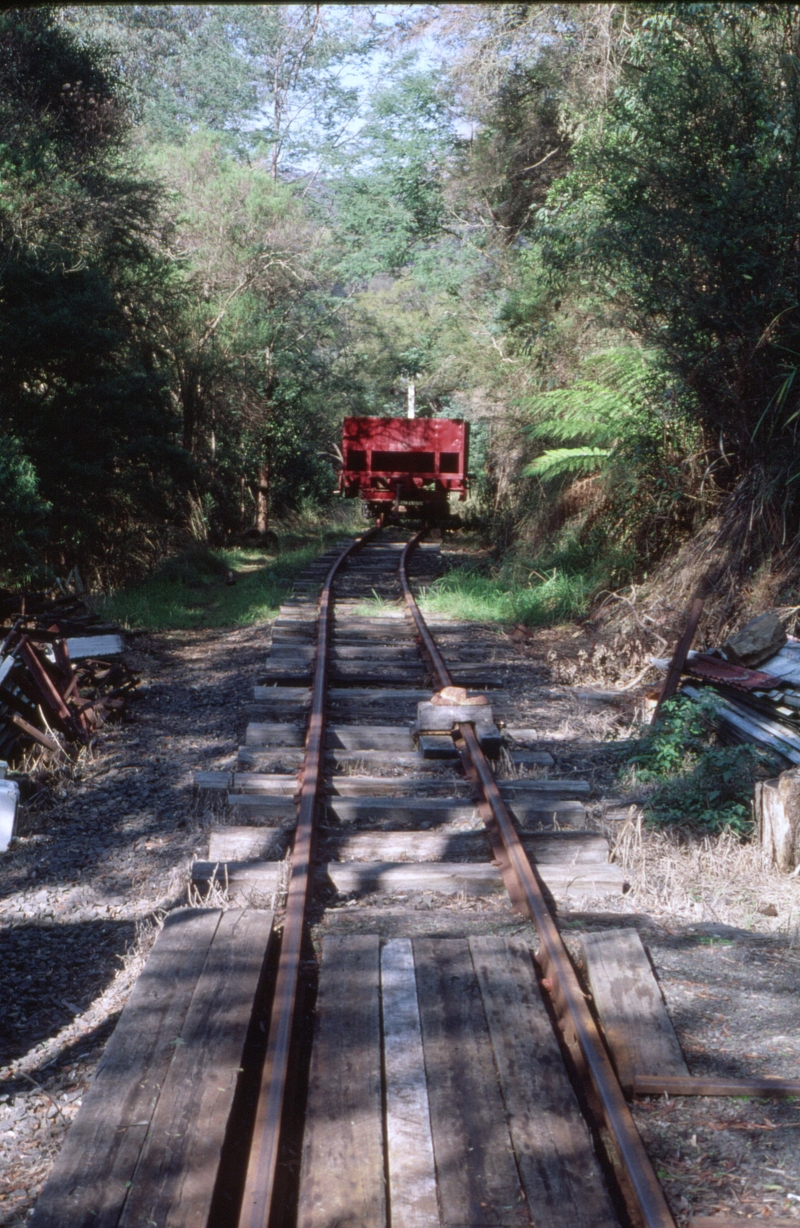 127424: Thomson looking towards end of track and future line to Erica