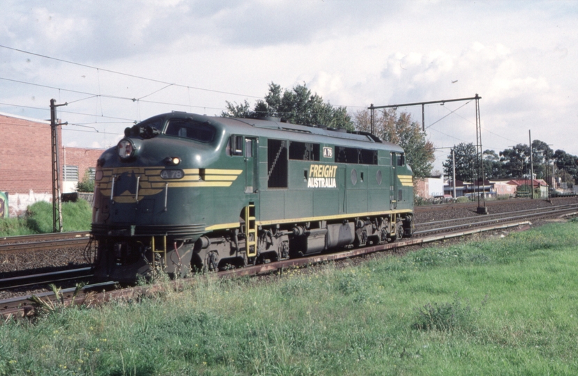 127452: km 6 Middle Footscray Up Light Engine A 78