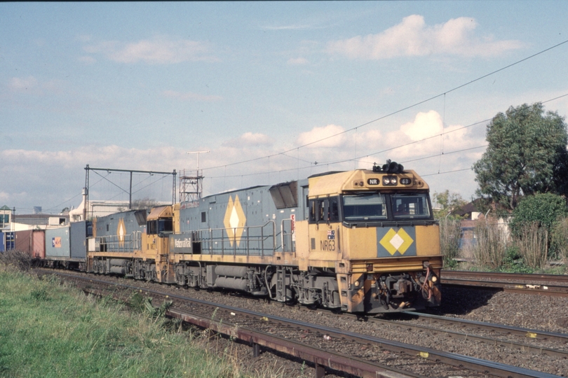 127455: km 6 Middle Footscray Down Pacific National Superfreighter to Sydney NR 63 NR 27
